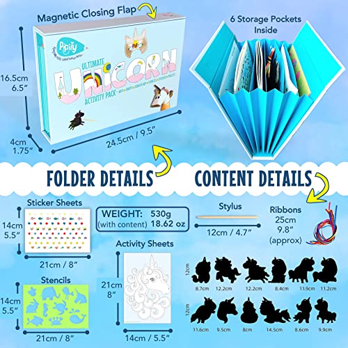 Pipity | Unicorn Activity Set | For Girls