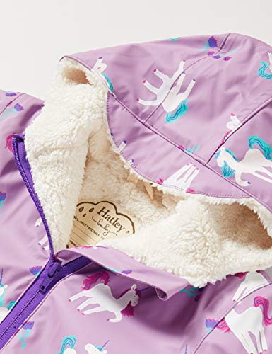 Girls Unicorn Snowsuit Lilac