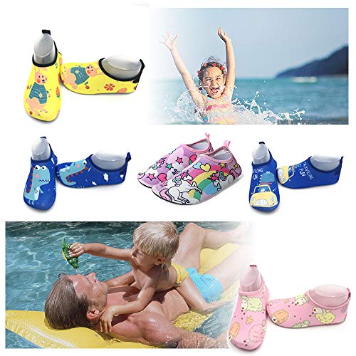 Unicorn Kids Girls Beach Shoes Quick Drying Water Shoes/ Aqua Socks
