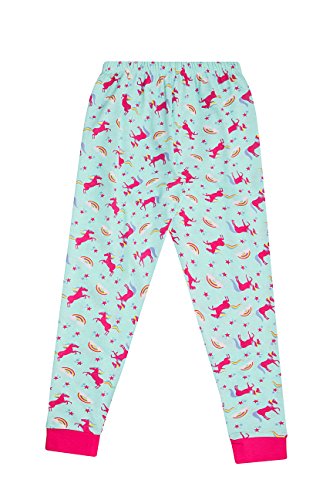 Cute Girl's Long Pyjamas | Unicorn Rainbow | Long Pj's