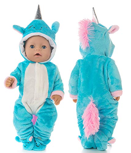 2 Piece Set Unicorn Dolls Outfits