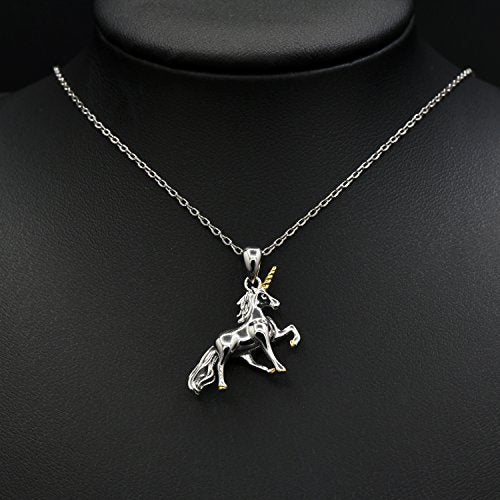 Silver Unicorn Necklace