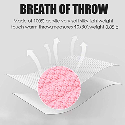 Pink Cellular Baby Blanket | Pram, Cot Bed, Moses Basket