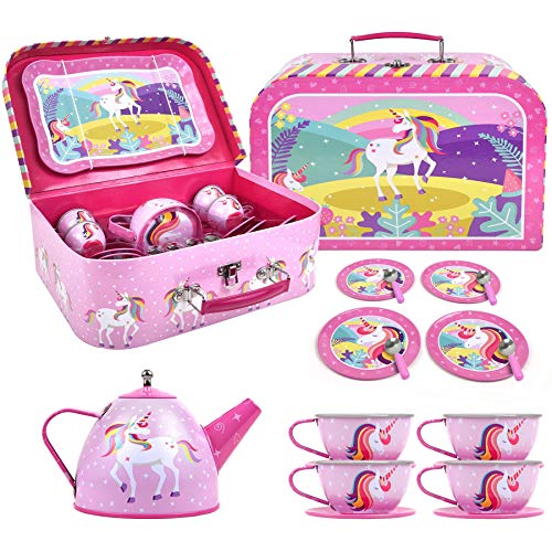 Unicorn Pretend Tea Set For Children