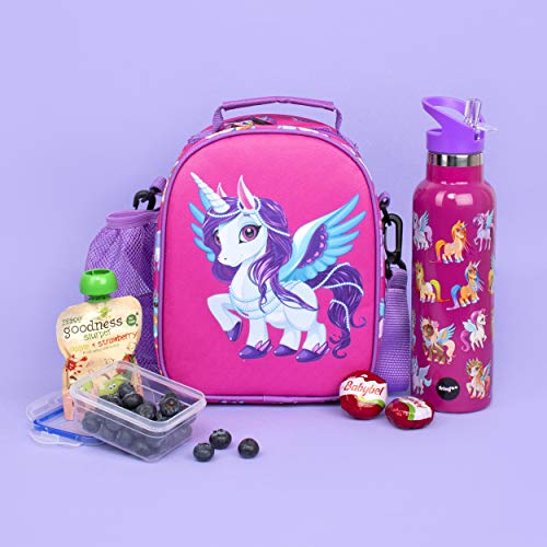 Cute Pink Unicorn Water Bottle | Stainless Steel