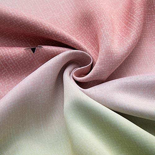 Rainbow Ombre Star Curtain