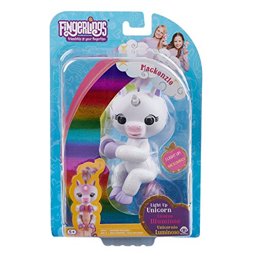 Mackenzie Unicorn Fingerling White