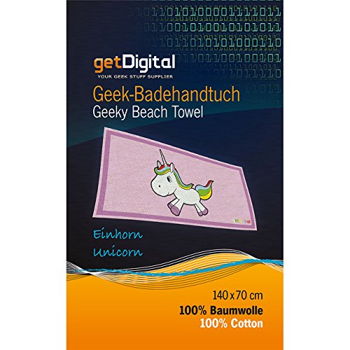 Unicorn beach towel summer