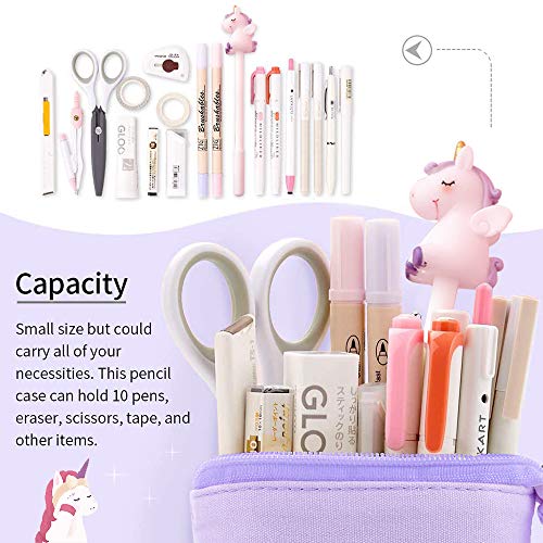 Unicorn Pen Holder Lilac 