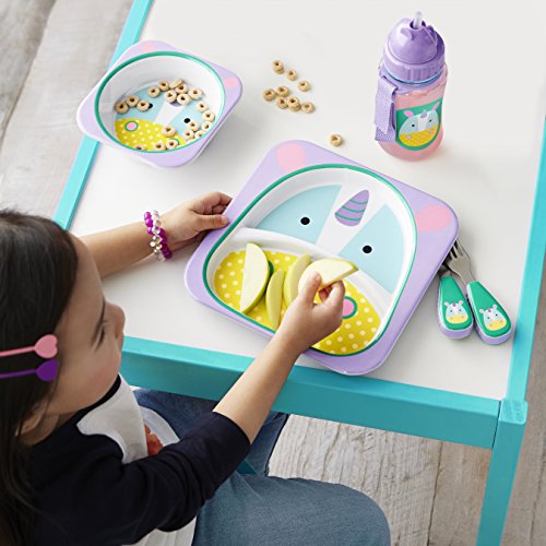 Skip Hop Zoo Plate and Bowl Set- Unicorn