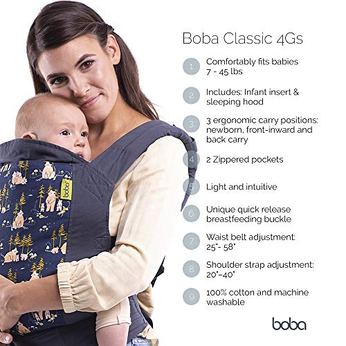 The Mermaid And The Unicorn | Baby Sling Carrier | 7lb - 45lb | Boba