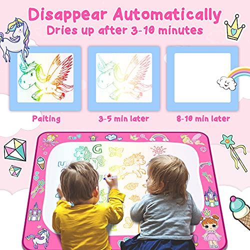 Pink Unicorn Aqua Mat | Water Mat | 100 x 80cm