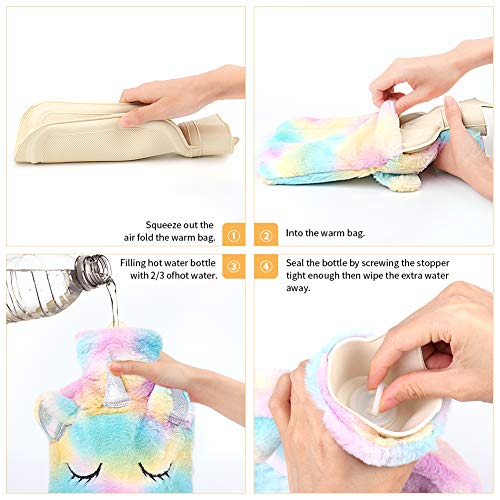 Unicorn Hot Water Bottle Cover