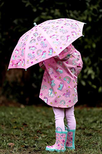 Girls Wellington Boots Unicorn Design 