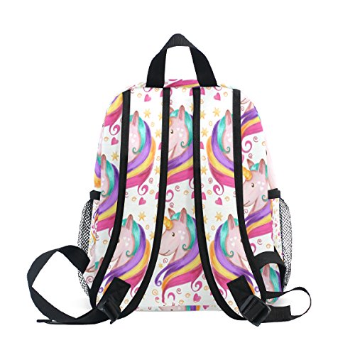 Unicorn backpacks school kids