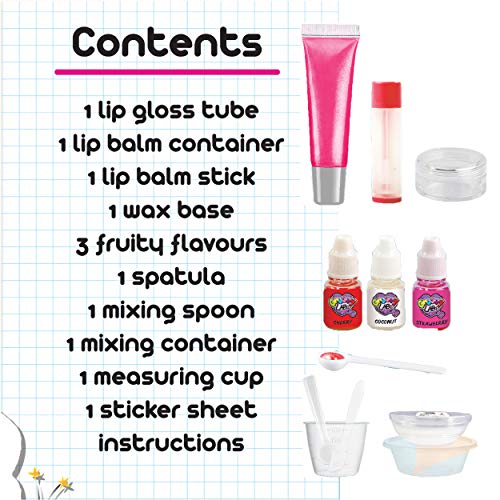 DIY Lip Balm Lipgloss and Lipstick 3in1 Craft Kit ~ For Her