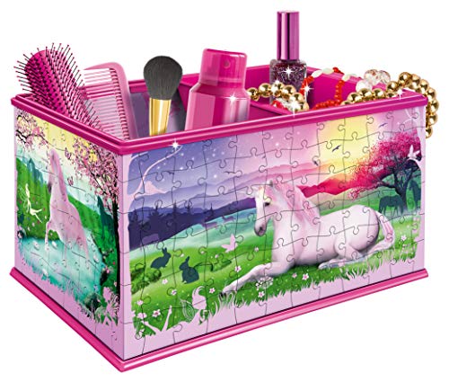 Vanity box unicorn 3D puzzle