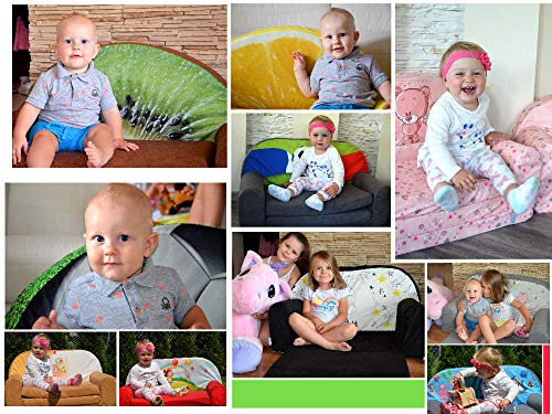 FORTISLINE Children's Sofa Kids Sofa Bed Child Unicorn W386_44