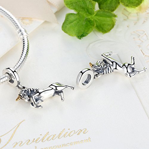 Beautiful Sterling Silver Unicorn Charm