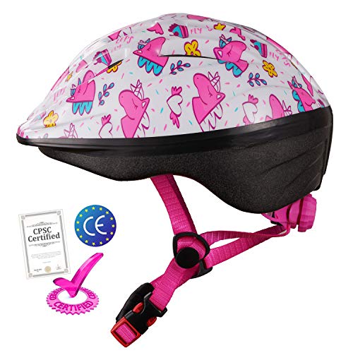 Girls Unicorn Bike Helmet | Pink
