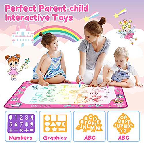 Unicorn Aqua Mat | Doodle Water Mat