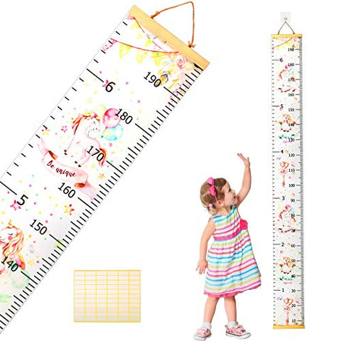 Unicorn Wall Hanging Measurement Height Chart |  Kids Bedroom, Playroom