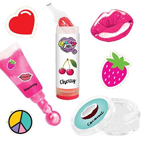 DIY Lip Balm Lipgloss and Lipstick 3in1 Craft Kit ~ For Her