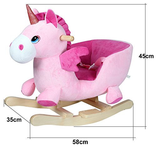 Soft Unicorn Rocker | Pink