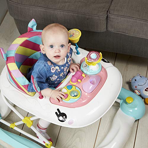 Unicorn 2 In 1 Babies Walker Rocker | Pink Rainbow | MyChild