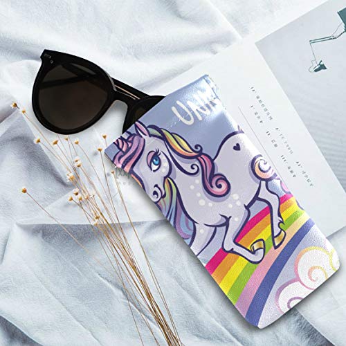Glasses case unicorns 