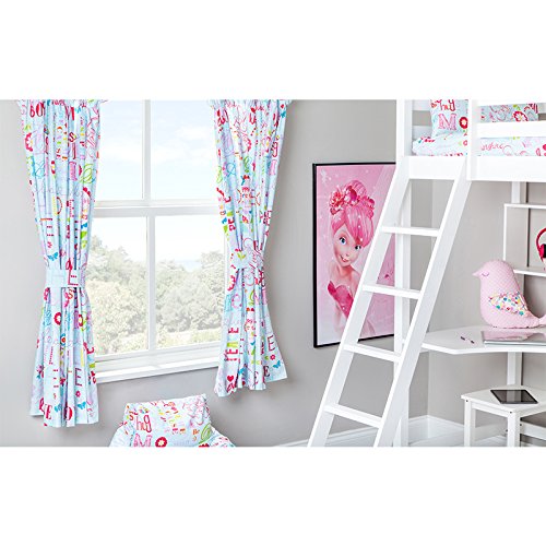 unicorn themed curtains