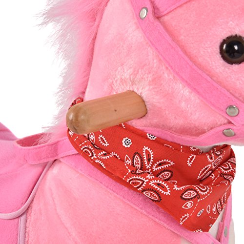 Pink Unicorn Rocking Horse Girls Traditional 