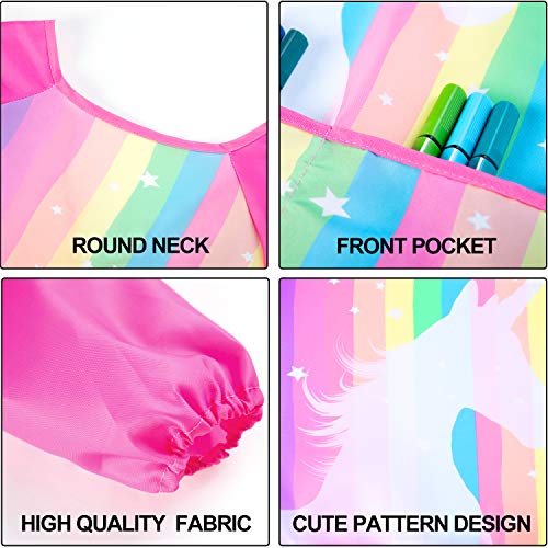 Plastic Unicorn Kids Waterproof Apron