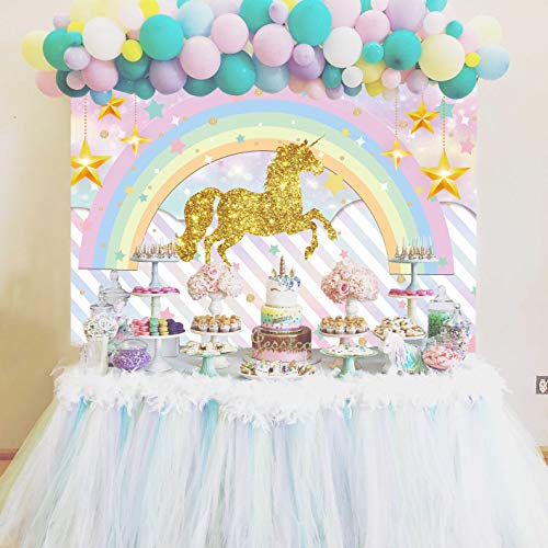 Rainbow Unicorn Photography Backdrop