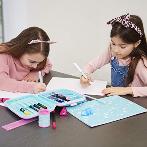 Smudge Unicorn Stationery Stationery Set For Kids - Cute Writing and Drawing Pens and Pencils Boys & Girls