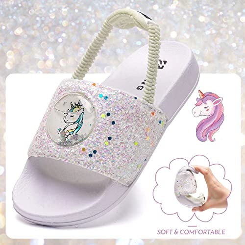 Sequined Unicorn Sliders | For Girls
