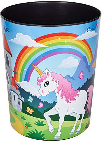 Unicorn Bin For Girls Bedroom / Nursery / Playroom - Unicorn Theme