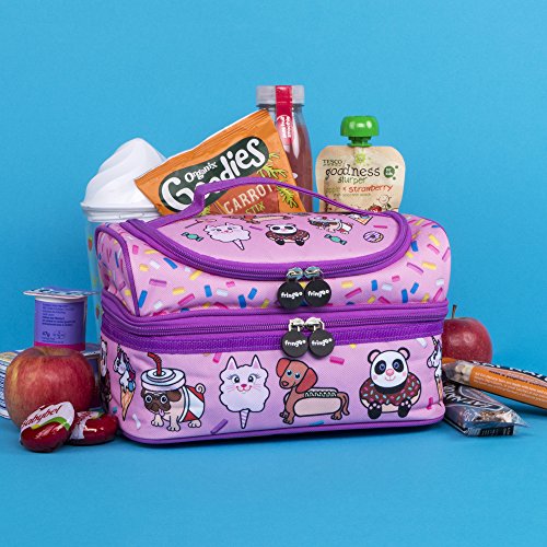 Pink & Purple Lunch Box Bag