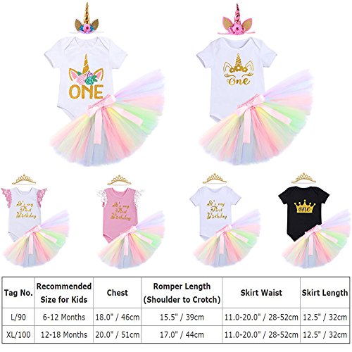 1st Birthday Unicorn Cake Smash Photo Shoot Outfit | Princess Unicorn | Pastel Tutu