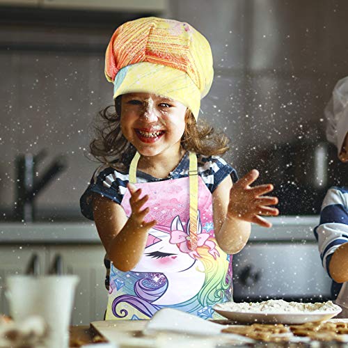 Kids Unicorn Design Baking Apron