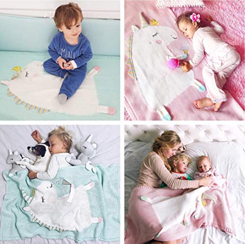 Kids and Babies Unicorn Blanket Pink Blue