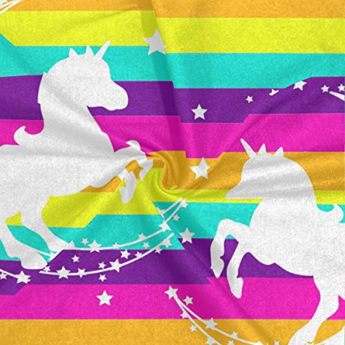 Unicorn Face Mask / Bandana / Headwear - Hot Rainbow