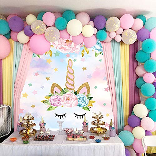 Unicorn Backdrop Photoshoot