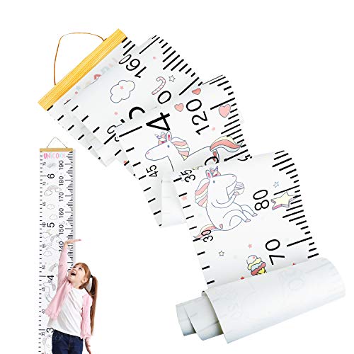 Unicorn Growth Chart Height Measuring Chart | Children Room Decoration