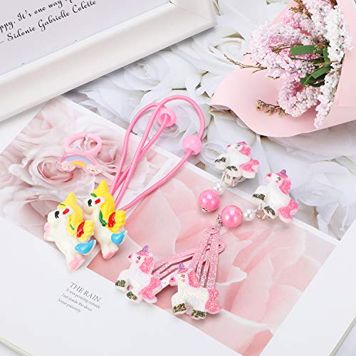 Girls Unicorn Handbag Purse With Jewellery