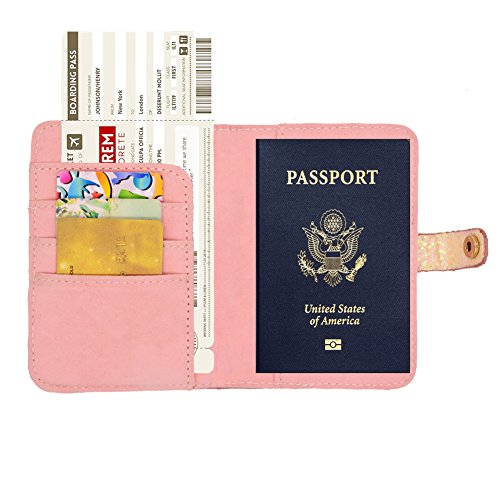 Cute Unicorn Luggage Tag & Passport Holder 