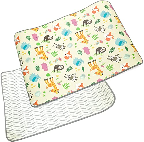 KandyToys Folding Nursery Floor Mat | Unicorn Pattern | Thick Padded XPE Play Mat