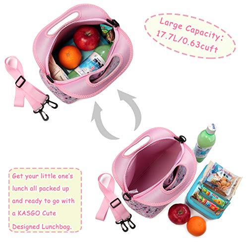 Unicorn Insulated Kids Lunch Tote Children’s Lunch Box | Pink