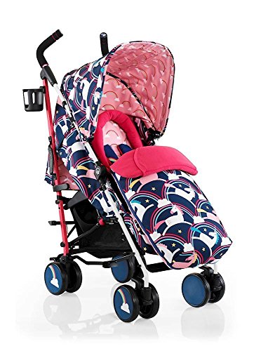 cosatto cossato supa super unicorn magic stroller push chair pram pushchair buggy blue wheels review