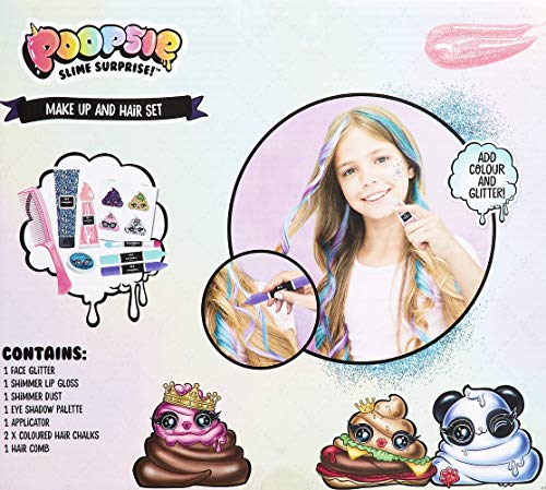 Poopsie Unicorn Surprise Hair & Make Up Set For Girls | Gift Idea